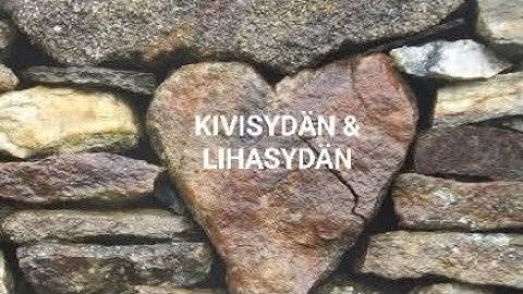Kivisydän ja lihasydän ♡ ♥️