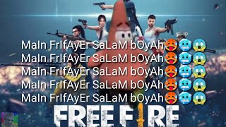 Patrick Dancing To Main Free Fire Salam Booyah