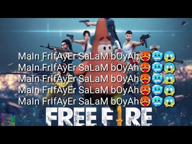 Patrick Dancing To Main Free Fire Salam Booyah class=