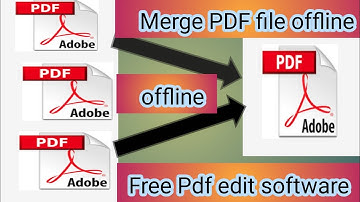 how to merge pdf file offline | PDF file merge free software download | Combine pdf file offline