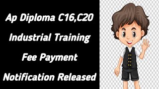 ap diploma C20 industrial Training fee payment notification released| diploma pass certificate fee|