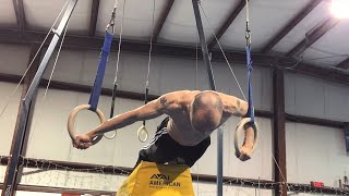 SINGLE ARM MALTESE EXERCISE FOR STILL RINGS TRAINING