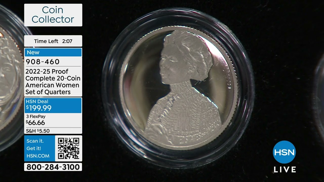 202225 American Women Complete 20Coin Set of Proof Quart...