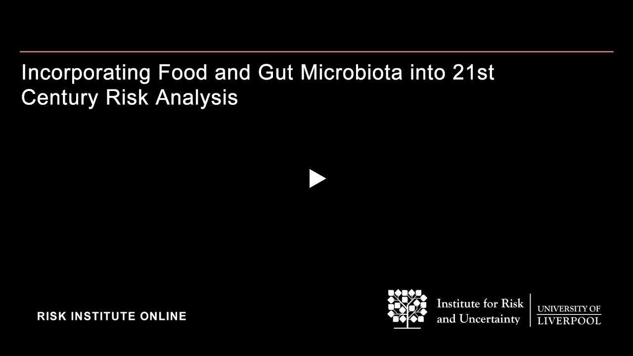 Peg Coleman - Incorporating Food and Gut Microbiota into 21st Century Risk Analysis