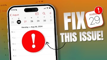 How To Fix iPhone Calendar Not Refreshing | Apple Calendar Not Updating with New Events
