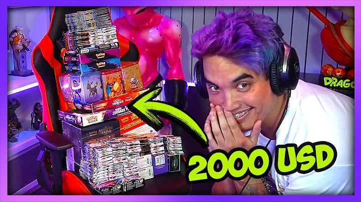 GASTÉ 2000 USD EN CARTAS DE POKEMON 💸