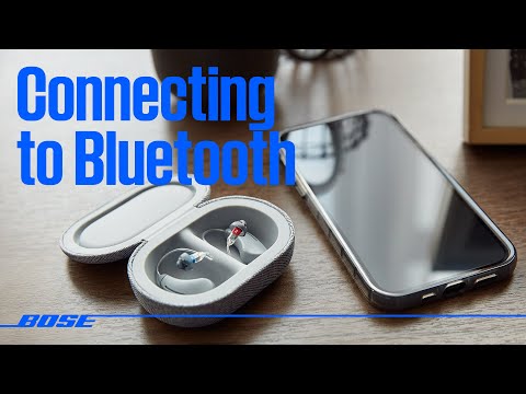 Bose SoundControl™ Hearing Aids – Connecting to a Bluetooth® Device