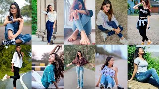 Jeans PhotoPhotography Poses For Girls/ Jeans Photoshoot Poses for Girls #photoposes #photography