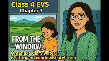 "From the Window 🌿 | NCERT Class 4 Environment Chapter 7 Explained by Bhumika
