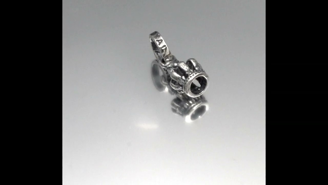 【E ORDER】アメジスト付きTINY CROWN TINY CROWN WITH 1 TANZANITE | ペンダント,シルバー | ロイヤル