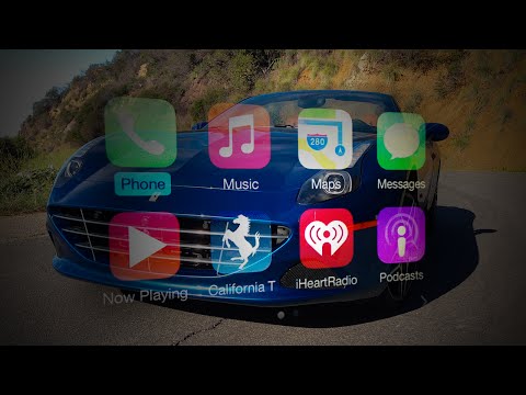 Living with Apple CarPlay & the 2015 Ferrari California T TECHNICAL REVIEW