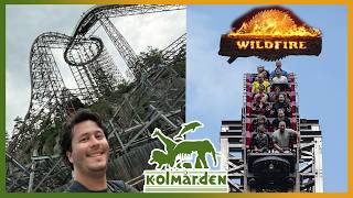 Europes TALLEST and FASTEST Wooden Coaster! - My First Ride On Wildfire at Kolmården! @theryguy93