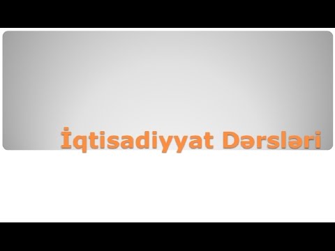 Video: Niyə laqeydlik əyriləri heç vaxt kəsişmir?