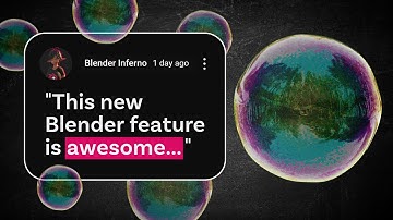 Easy Realistic Bubbles in Blender 4.2!