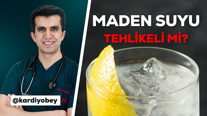 Maden suyu veya soda zararlı mıdır? Ne kadar maden suyu içebiliriz?