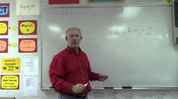 5.1: The Natural Logarithmic Function - Differentiation (Video #2)