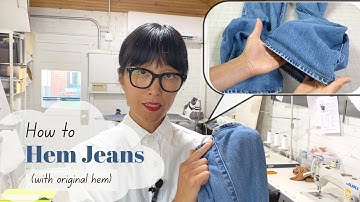 Original Denim Hemming: How to eliminate bulky seams