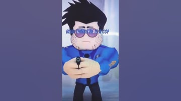 blud thinks he is a cop 😆 🤣 😂  #shorts #blud #meme #robloxanimation