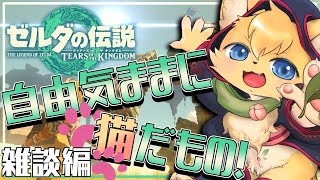 【#ゼルダの伝説ティアーズオブザキングダム 】自由奔放勇者(猫)の大冒険🐱🏹#雑談枠 【#vtuber 】＃furry #ケモノvtuber