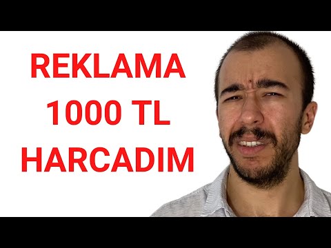 Video: Bir reklam satın almanın maliyeti nedir?