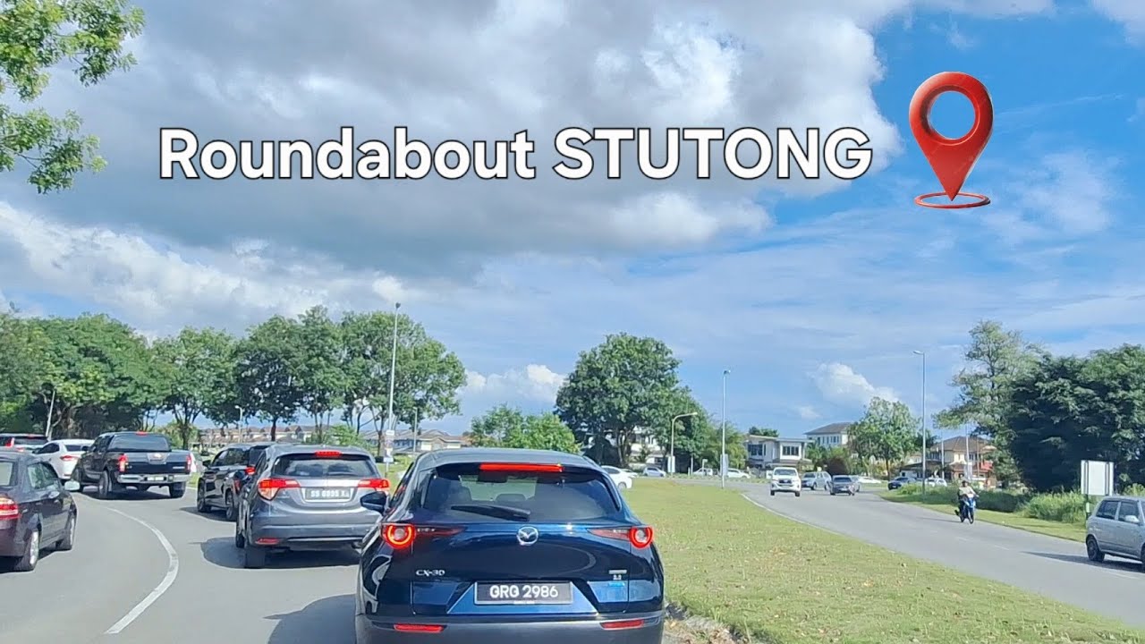 KUCHING DRIVE JALAN STUTONG MENUJU NORTHBANK🔥SARAWAK UPDATE⭐️