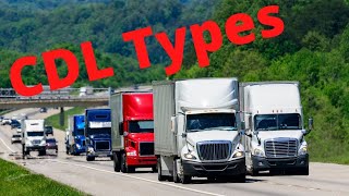 An explanation of the different CDL types