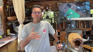 Woodturning hollowing system with Vmix