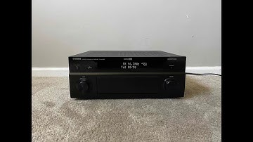 How to Factory Reset Yamaha RX-A1000 Aventage 7.2 HDMI Home Theater Surround Receiver