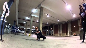 "Knee ninja" footwork technique tutorial (bboy storm)