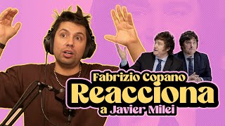 Fabrizio Copano reacciona a Javier Milei