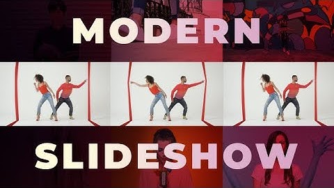 Modern Slideshow Premiere Pro Templates