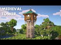 Minecraft | How to build a Medieval Enchanting Tower Base