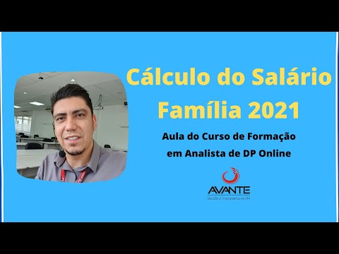 Cálculo do Salário Família 2021