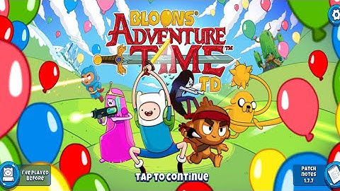 Bloons Adventure Time TD gameplay part 1 Intro Story and Winter is Coming