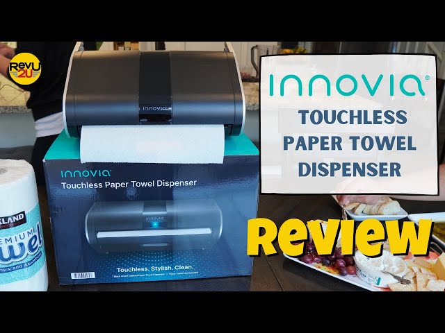 New! Innovia Under Cabinet Touchless Paper Towel Dispenser in Grey