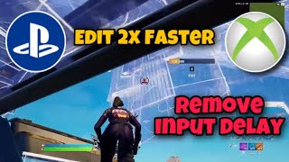 how to *remove* console keyboard & mouse input delay/edit delay (ps4/ps5/xbox)