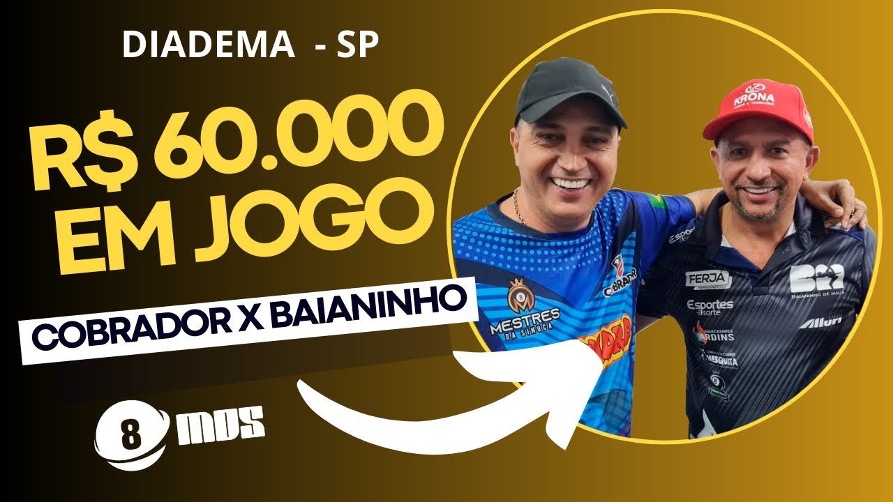 Krona é a nova patrocinadora do jogador de sinuca Baianinho de