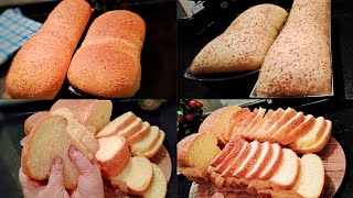 خبز التوست pain de mie بالسميد ناجح من أول مرة