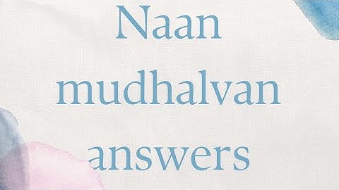 Microsoft SharePoint Answers | naan mudhalvan assessment | Microsoft SharePoint