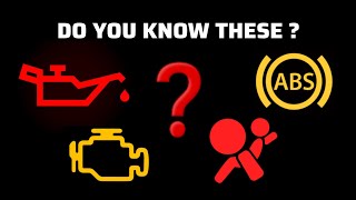 How Many Dashboard Warning Lights Do You Know?