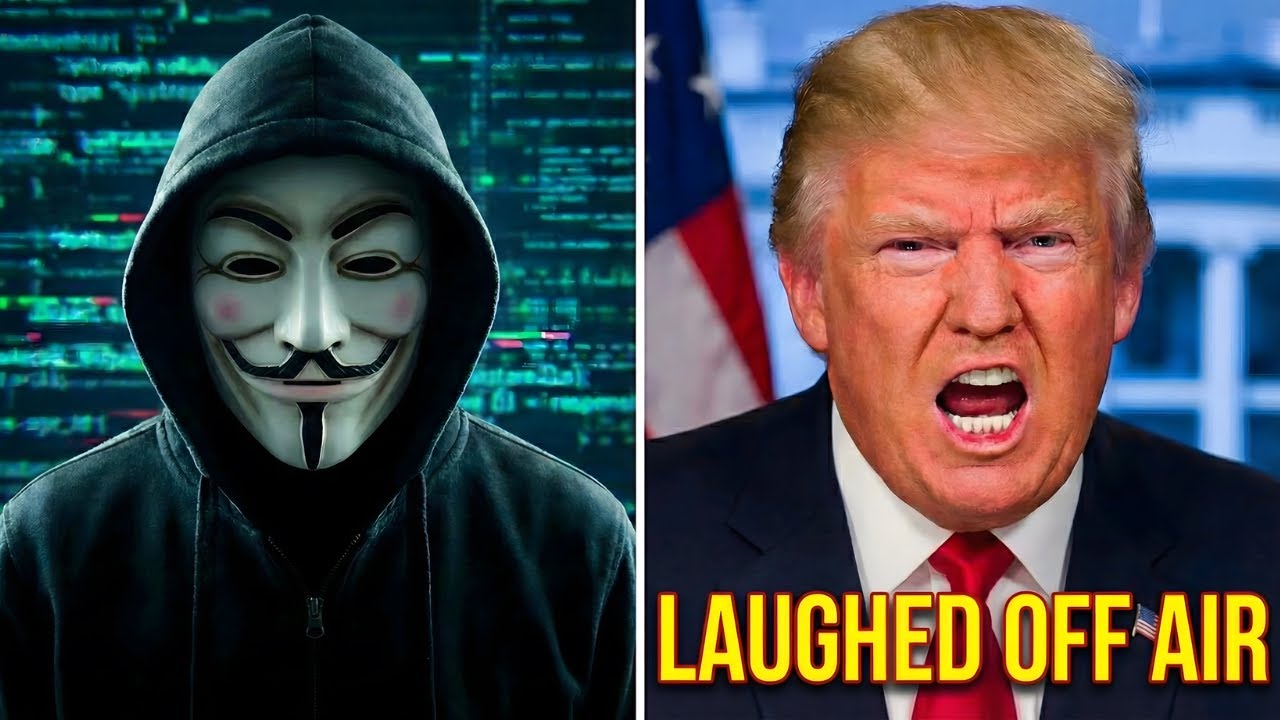 Anonymous Exposes Trump’s Big Mistake Getting Laughed Off Air - YouTube