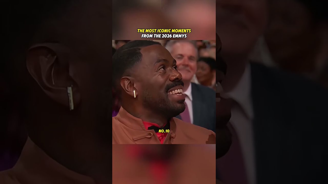Ranking The Most Iconic Moments From The 2026 Emmys😄