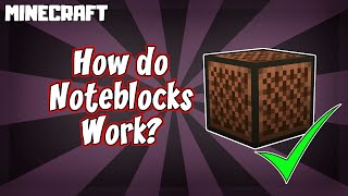 MINECRAFT | How Do Note Blocks Work? 1.16.5