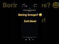 💡 WhatsApp Group Se Exit Kaise Kare? | 1 Minute Me Easy Trick! 📱#shorts