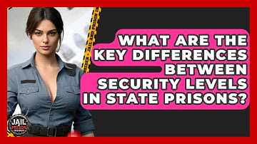 What Are The Key Differences Between Security Levels In State Prisons? - Jail & Prison Insider