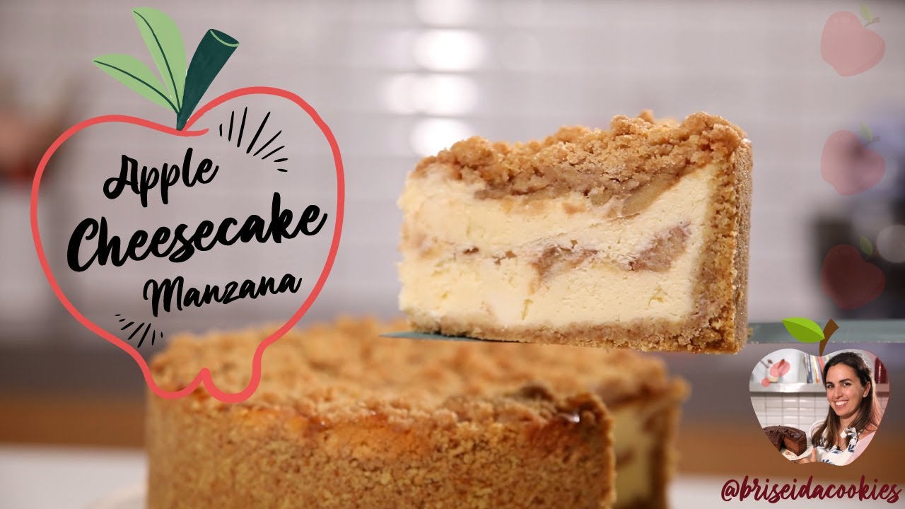 INCREIBLE Cheesecake Crumble de Manzana - Único  | La pastelería que se disfruta | Briseida