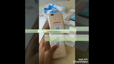 Xiaomi Mi A1- Android one smart phone unboxing.