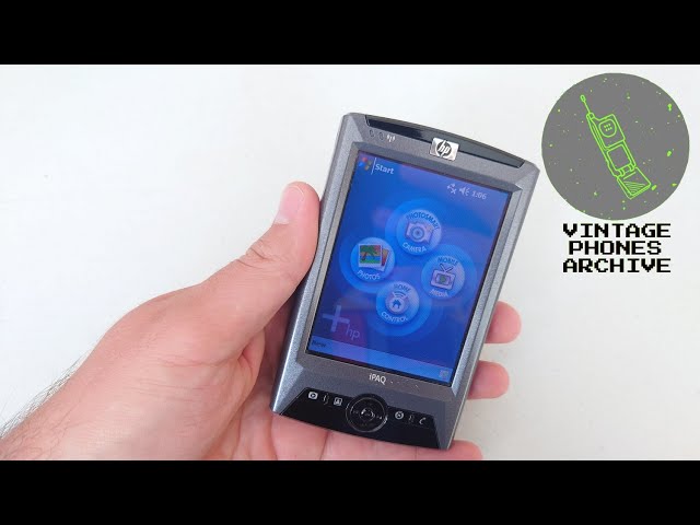 HP iPAQ rx3715 PDA Pocket PC Windows Mobile phone menu browse, ringtones, games, wallpapers class=