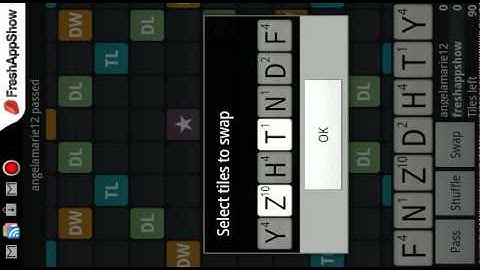 Wordfeud on the FreshAppShow - Android App Reviews