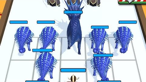 Merge Master dinosaurs Fights level 26 Gameplay 1080p